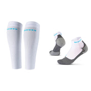 Compression Calf Sleeves och Light Sport Kit Vit