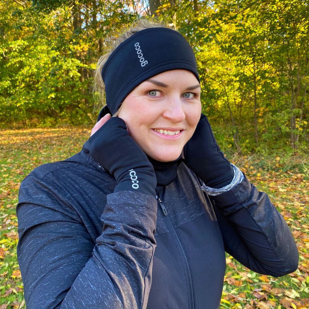 Handledsvärmare Powerstretch Fleece Svart